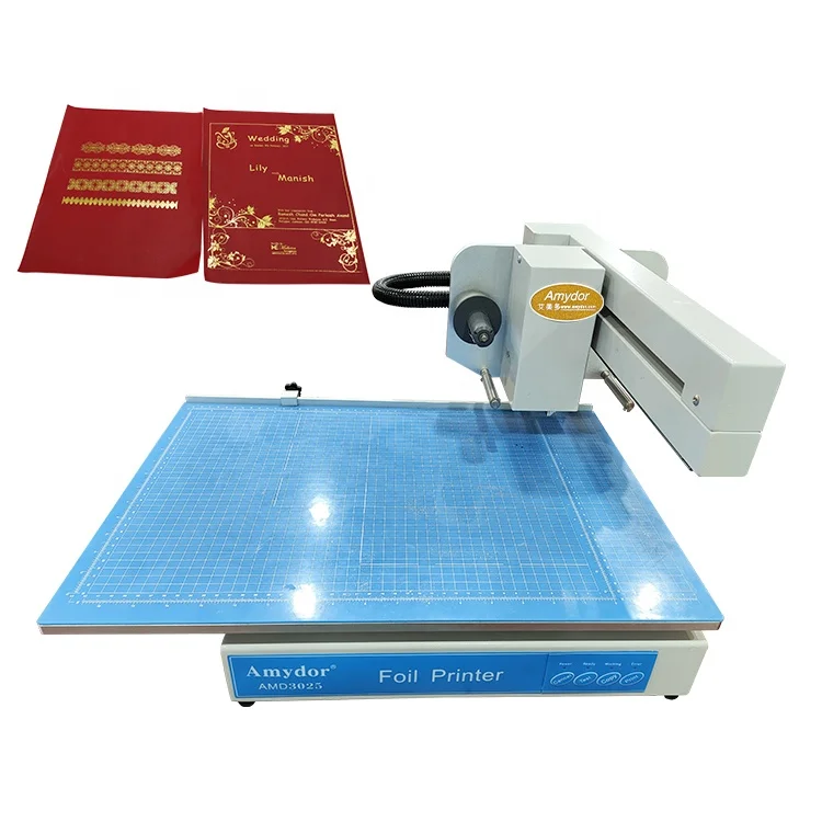 Hardcover photo album Corporate brochure No need for plate making 3025 Digital flat foil printing machine