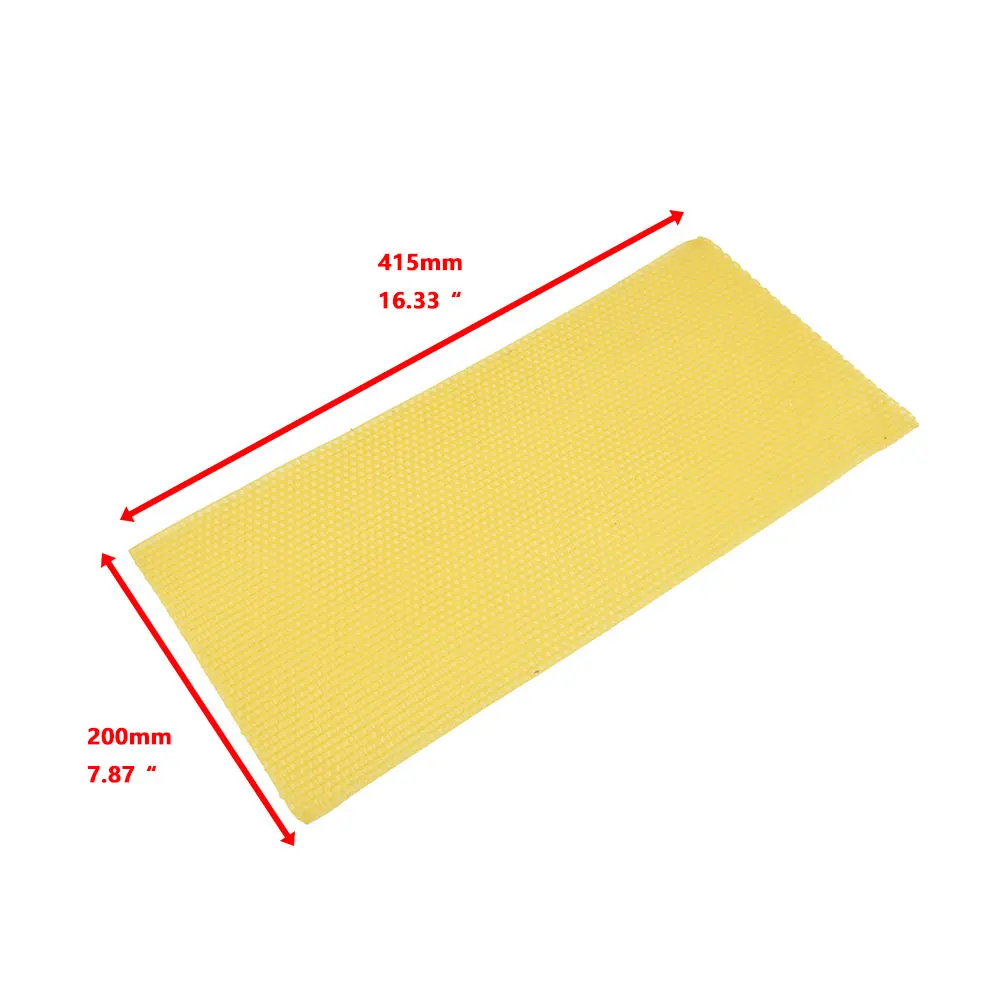 

Beekeeping Tool Equipment 200*415mm Comb foundation For Apis mellifera Apiculture Extractor Bees wax Durable Useful