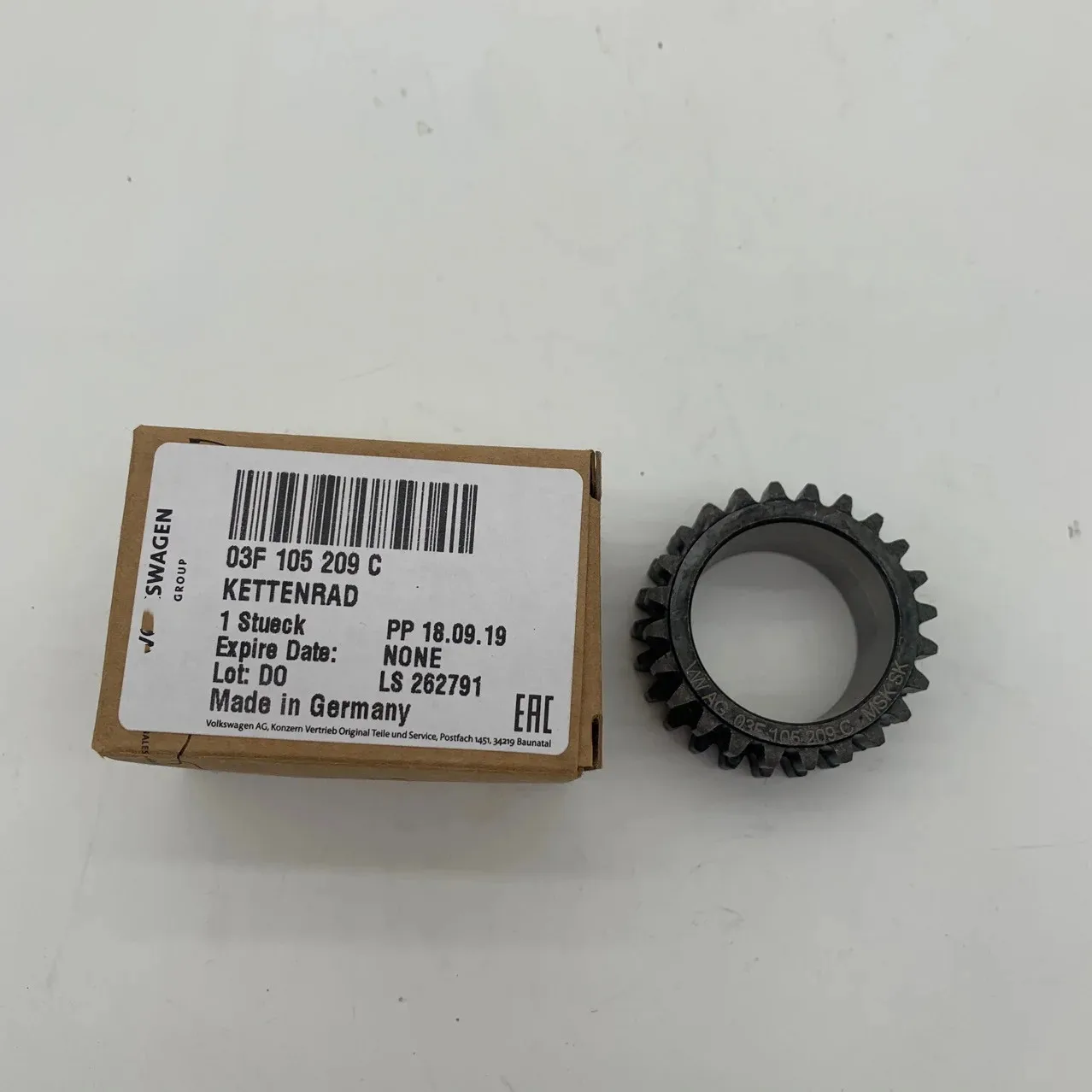 Ensemble de chaînes de commande de synchronisation TFSI, VW Golf, Skvocation, siège Audi, 1.2 Tsi CBZA, 03F198158B, 03F198158A, tout neuf, 1.2