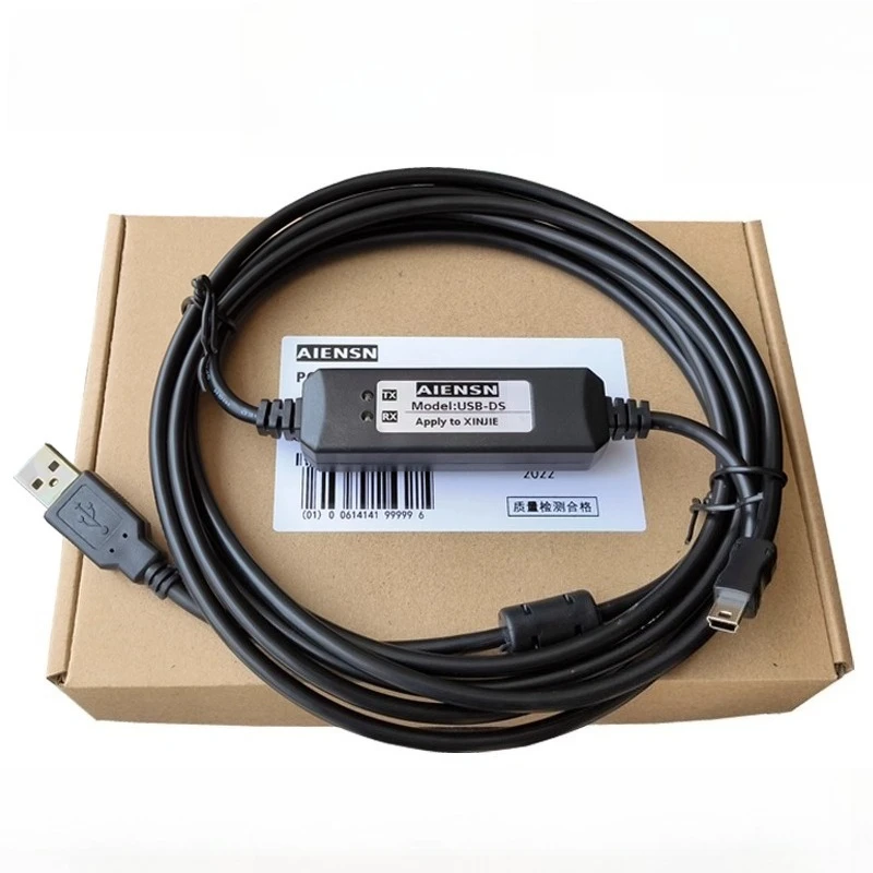USB-DS for Xinje Servo Drive DS Series Programming Debugging Cable Computer USB Communication Data Download Cable