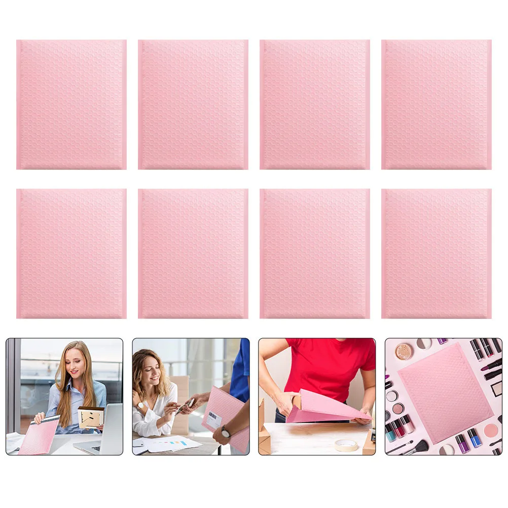 25 個の防水バブル封筒、オンラインショッピングの返品用の保護機能付きパッド入り郵送袋