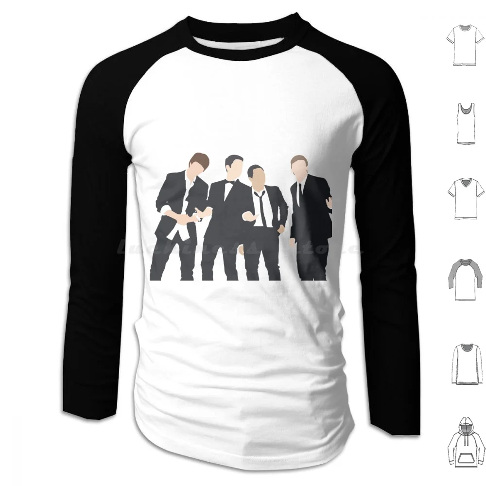 Big Time Classy Hoodie cotton Long Sleeve Big Time Rush Btr Rush Big Carlos Music Logan Band James Time Kendall Boy