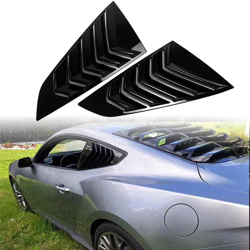 

Car Rear Side Window Louver Cover Trim For Ford Mustang S650 GT 2024 Accessories