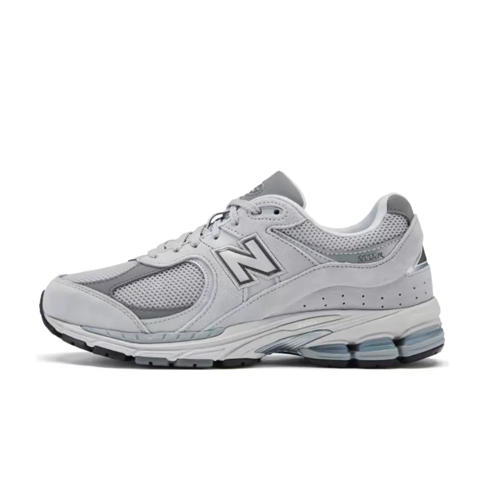 New Balance NB2002R Unisex Mist Gray Mesh Low-Top Runners – Retro Versatile Breathable Sole & Comfortable Fit ML2002R0