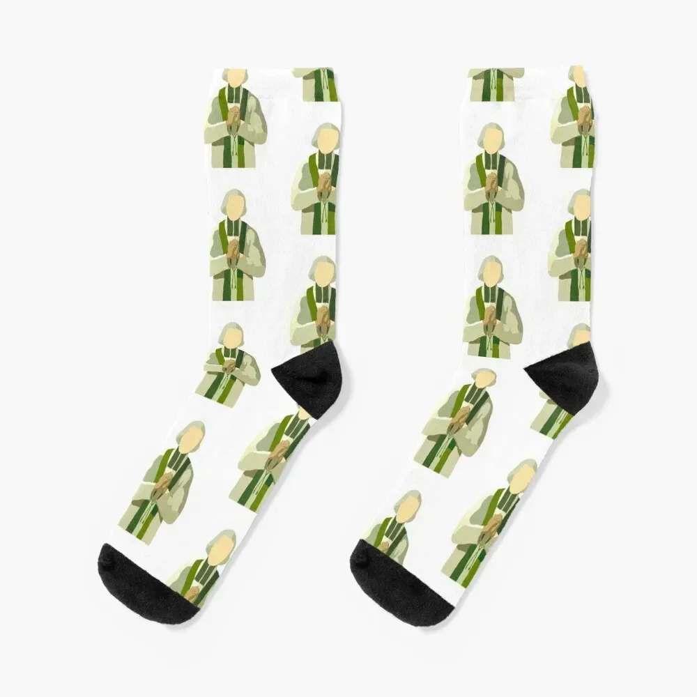 

St. John Vianney Socks new in's bright garter hip hop Mens Socks Women's