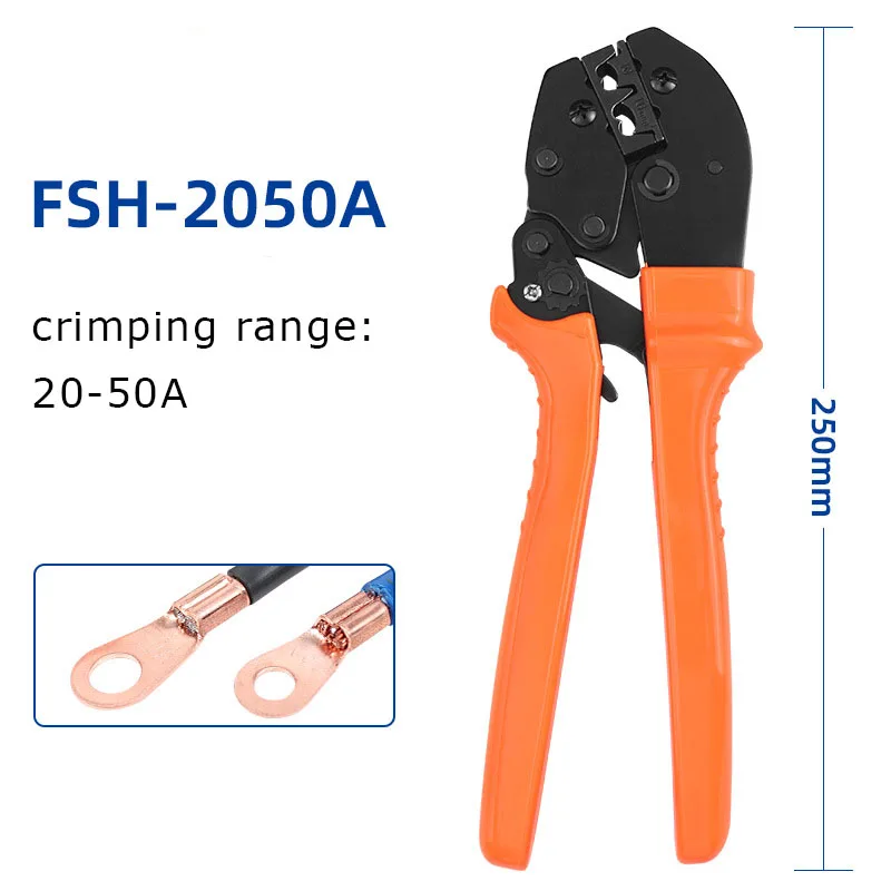 Crimping Plier For OT Open Nose Copper Terminal 20-50A 5-100A 80-200A Insulated Terminals Crimper Tool