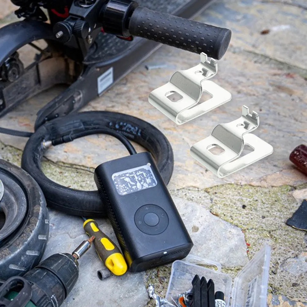 4Pcs Hooks Belt Clip Heavy Duty Iron Drill Holster Drill Driver Holder Tape Measure Key Holder Tool Belt Accessories