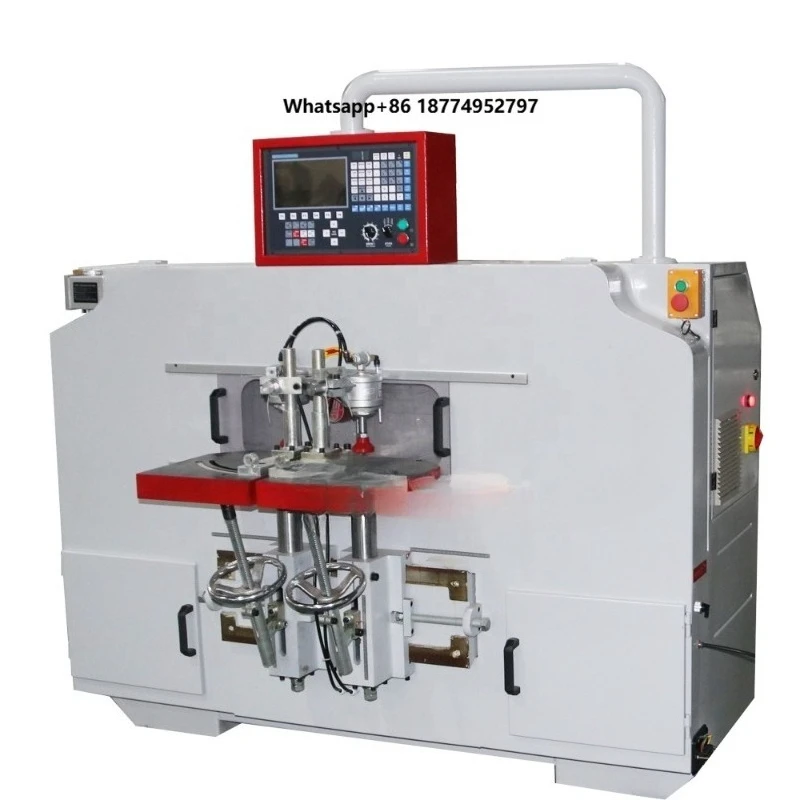 Wood Round Single End Tenoner CNC Machine with 5.5KW Motor 9000r/min Spindle Speed