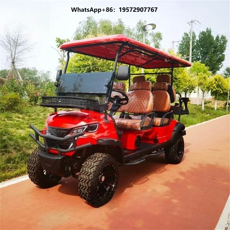 High Quality Golf Cart Can Carry 6 Passengers Family Travel Golf Cart
