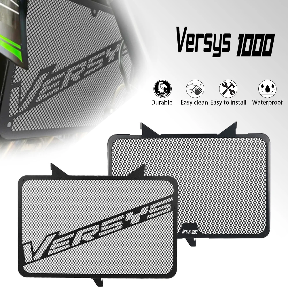 

2023 Motorcycle Ninja 1000SX Aluminum Radiator Grille Cover Guard Protection FOR Kawasaki Versys 1000 Z750(S) Z800 Z1000/Z1000SX