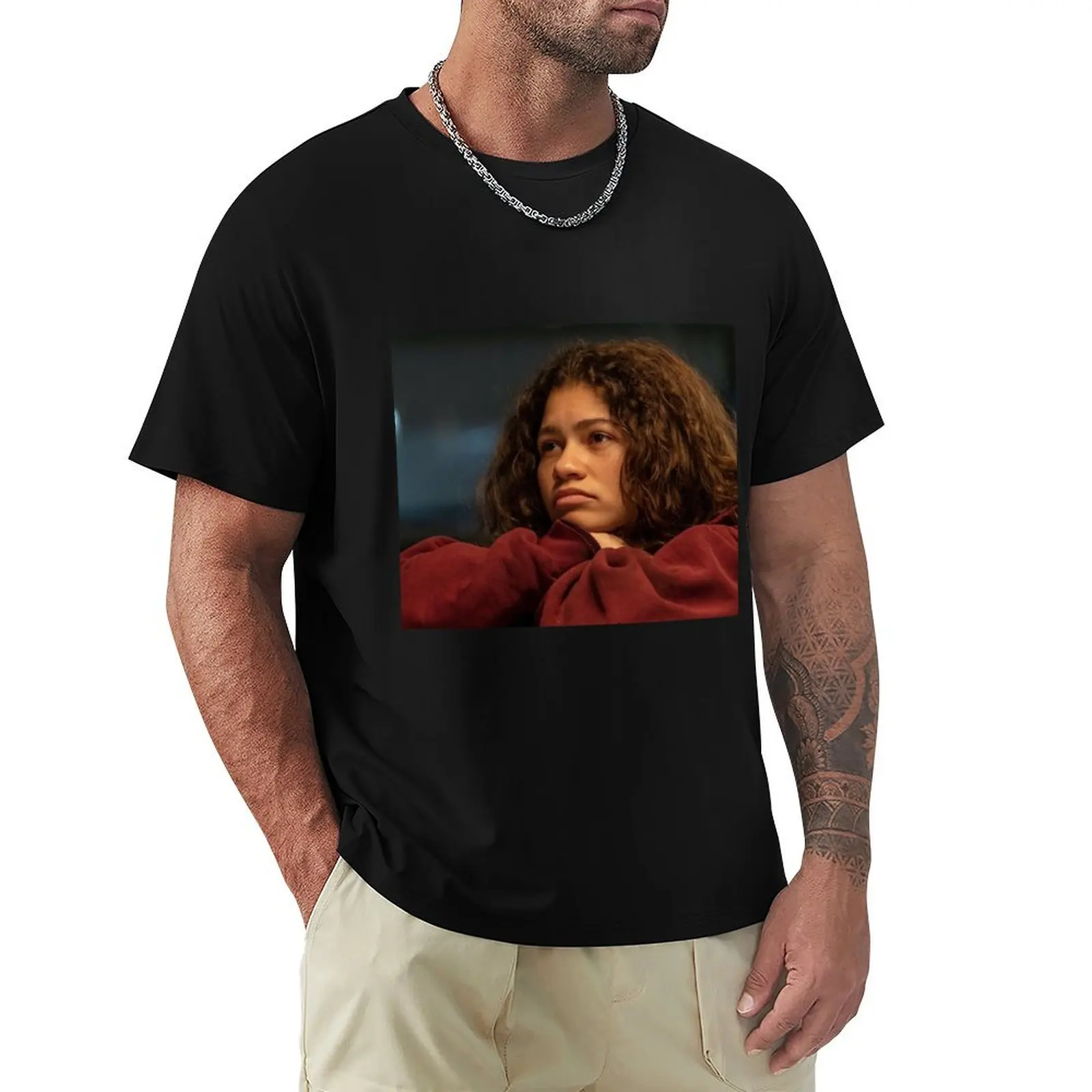 

Zendaya - Euphoria T-Shirt anime tshirt anime shirt mens t shirt