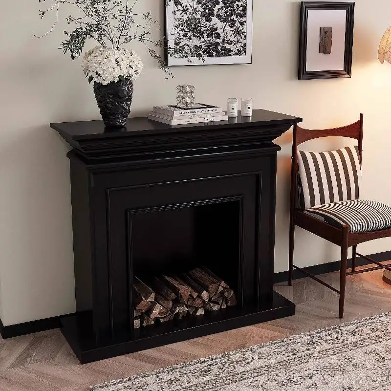 

Nordic Cheap Living Room Fireplace Display White Decoration Wood Living Room Cabinets Modern Tall Mueble Salon Furniture Home