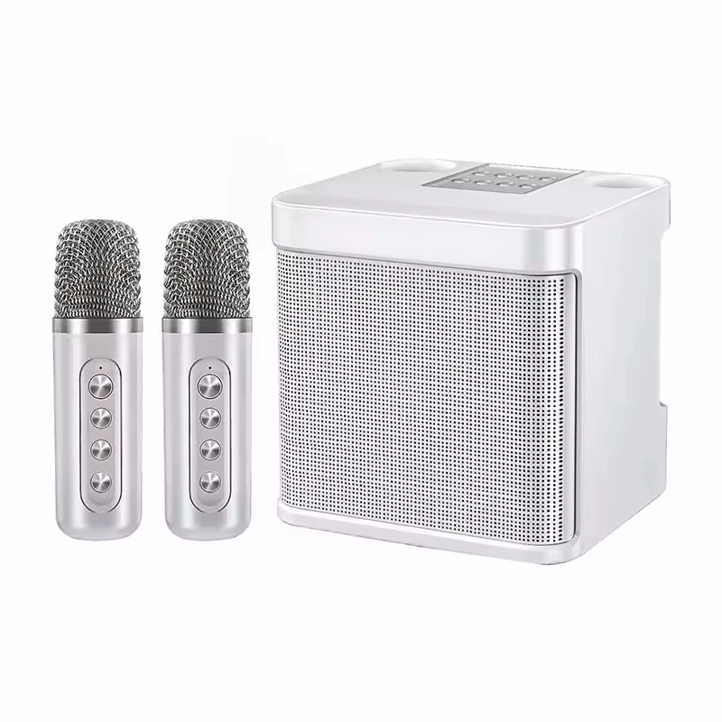 Altavoz Inalámbrico Bluetooth con Micrófono, Portátil, Caja de Sonido, Columna de Música, Audio Bluetooth