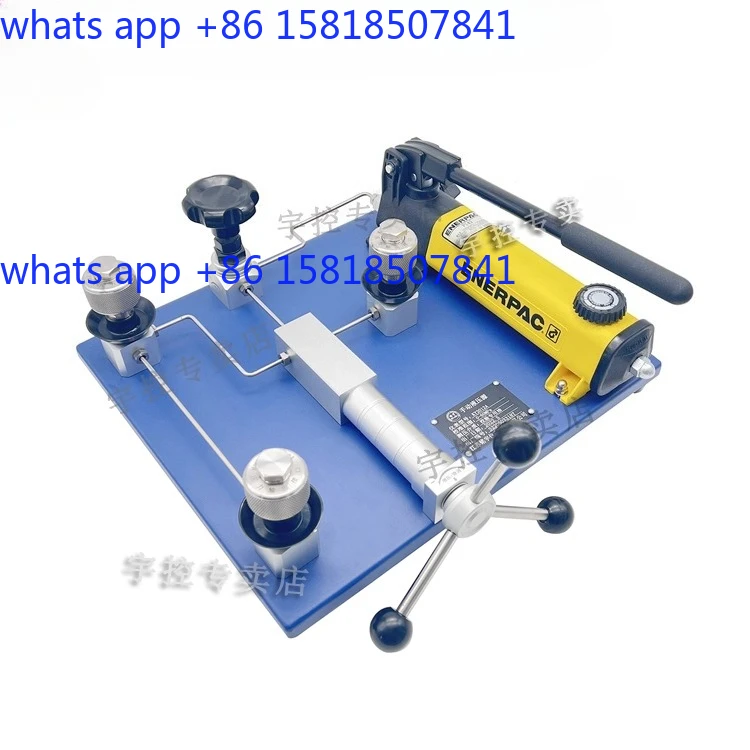 High pressure  calibration table, pressure gauge electrifier, pressure switch, check pump  source