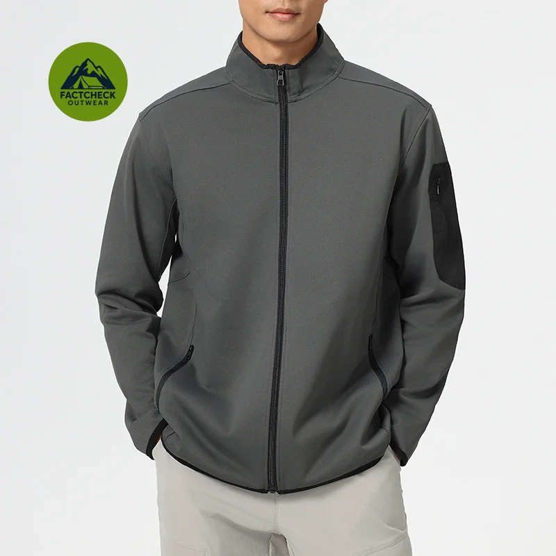 FACTCHECK High Quality EU US Size Stand-up collar casual stretch jacket