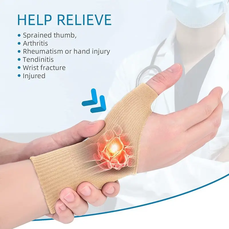 Wrist Brace Bandage Stabiliser Thumb Splint Pain Relief Hands Care Wrist Support Arthritis Therapy Corrector Brace Guard