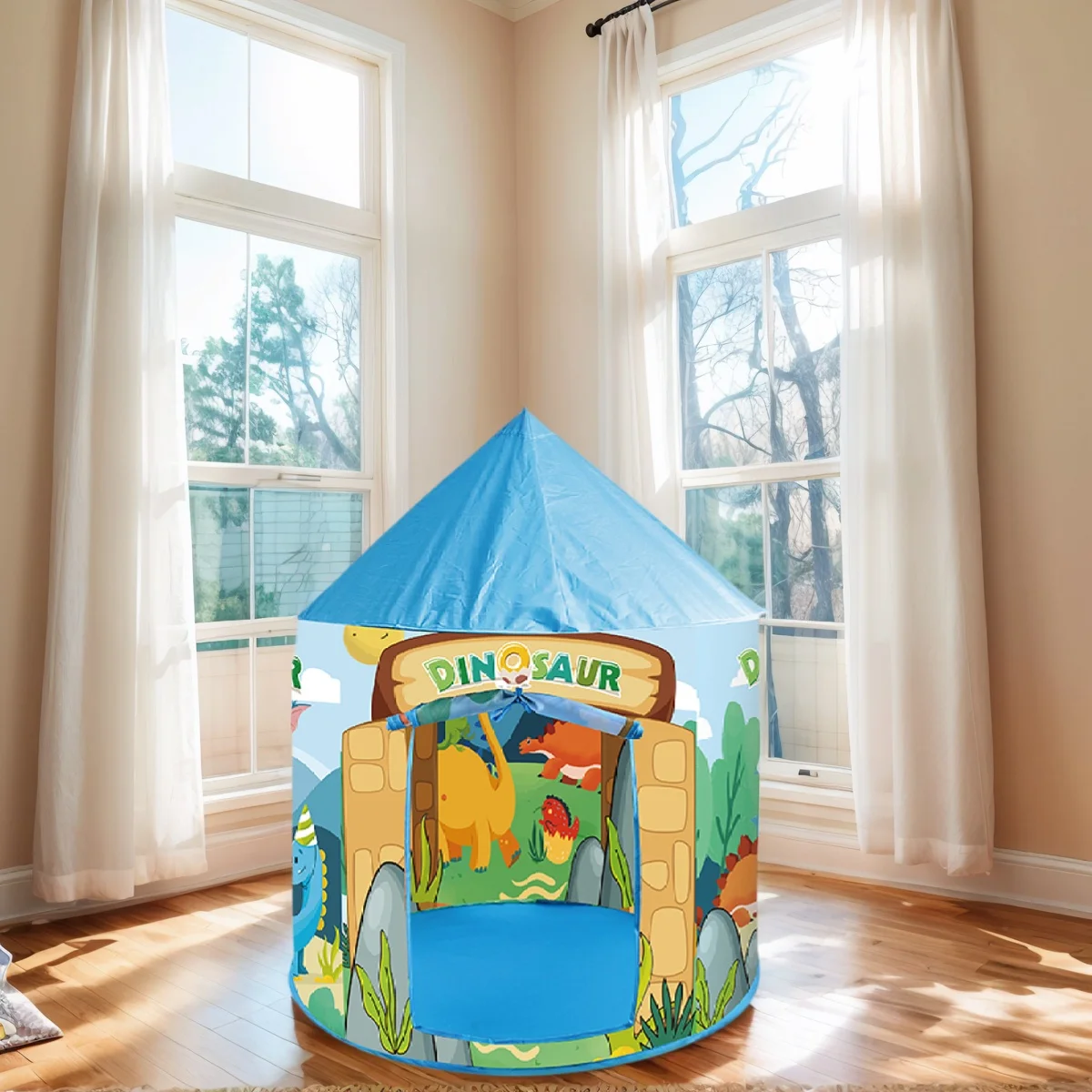 Yurta divertente per bambini, tenda da gioco finta, casetta giocattolo portatile da esterno, castello giocattolo da spiaggia, grandi regali natalizi per ragazzi e ragazze, regali di Natale e Halloween