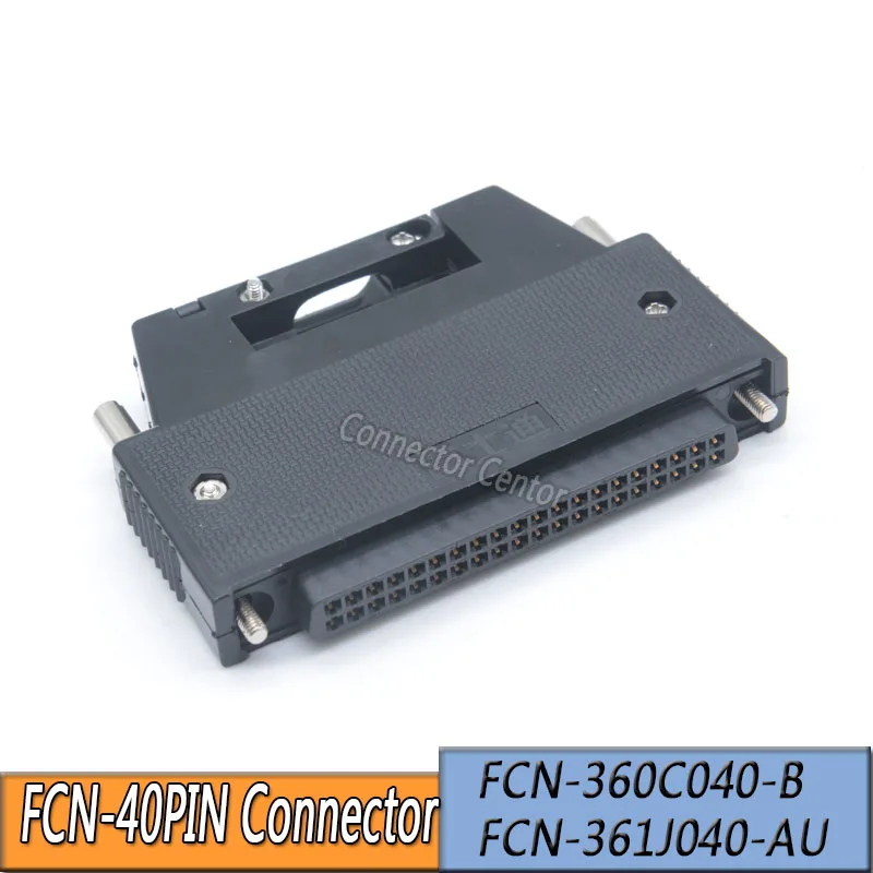 Connector 40PIN For A6con1   Mitsubish omron PLC I/O Connector FCN-360C040-B+FCN-361J040-AU