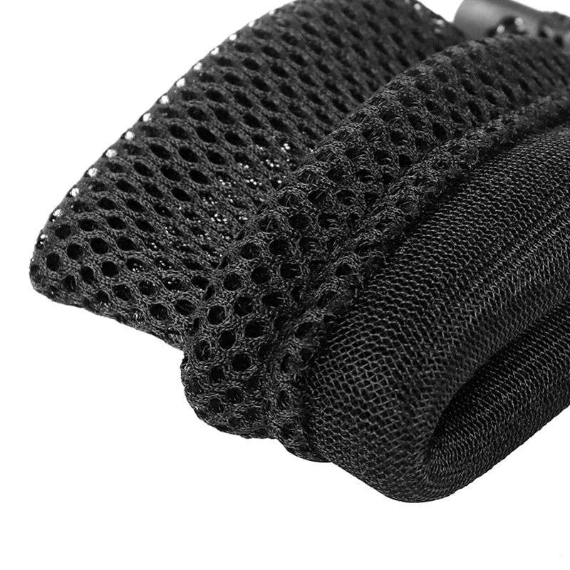 3Pcs Nylon Mesh Drawstring Storage Pouch Bag Multi Purpose Travel & Outdoor Activity Pouch For Digital Products