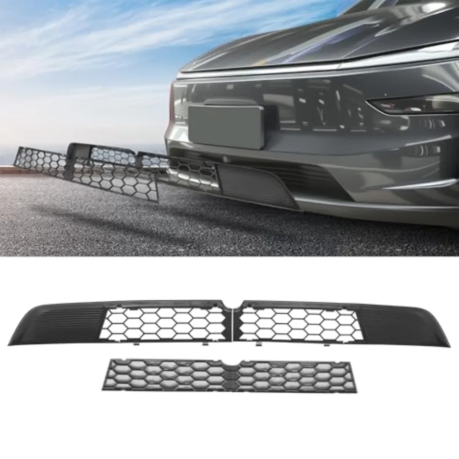 Front Grill for 2025 2026 Grid Inserts Air Inlet Vent Cover Replacement With Insect Protection Accories Not fit 2026 Standard a