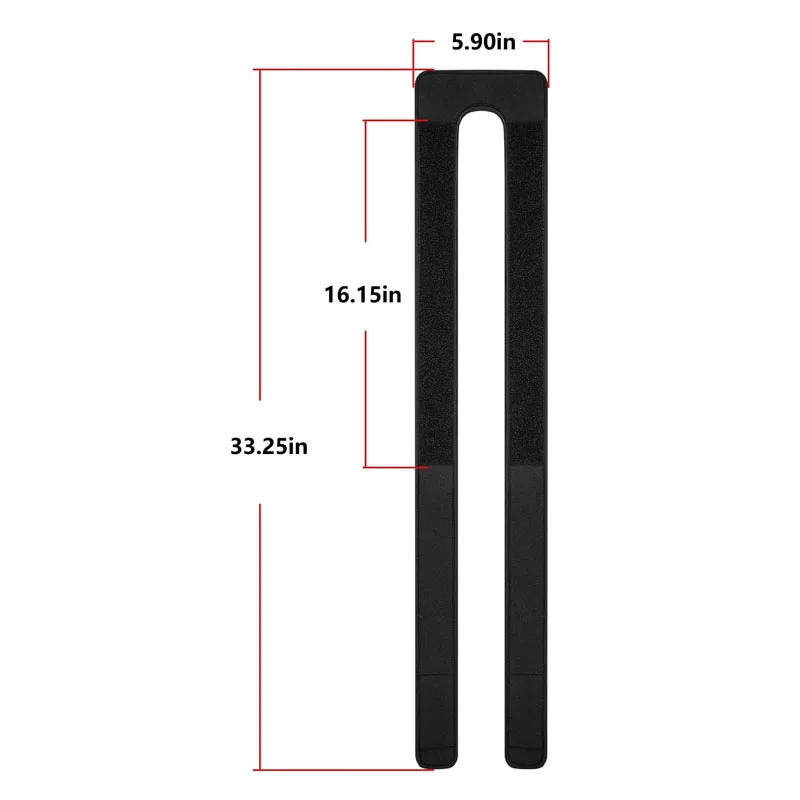 Boat Fish Finder Cover Strap/Fishing Graph Cover Straps for Securing Graph Cover for Travel,Marine Accessories