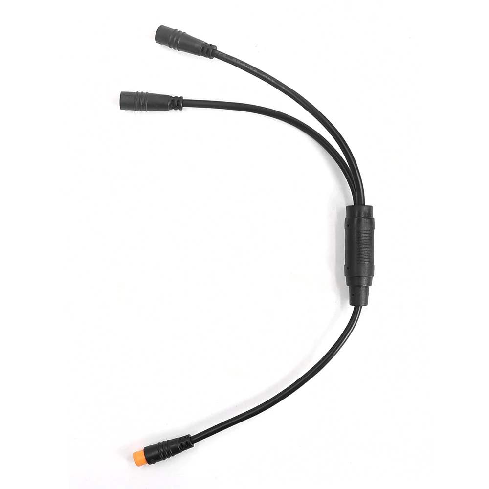 AliExpress NONE Waterproof Y Splitter 1T2 Cable 3 Pin Connector E-bike Signal Sensor for BAFANG BBS01B BBS02B BBSHD Electric Scoote Bicycle Cord