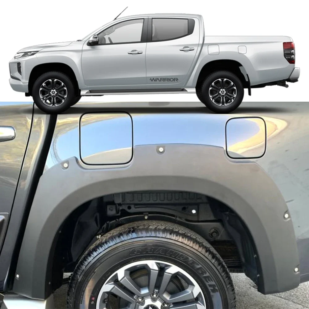 

YCSUNZ Matte Black Car wheel Fender Flare Modified For Triton MR L200 2019 2020 PICKUP 4x4 Accessories custom