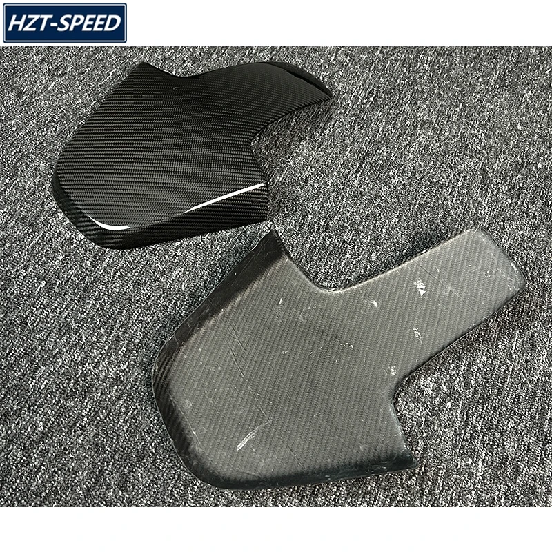 Dry Carbon Fiber Paste Style Car Chair Back Covers Trims For BMW M3 X3M G80 M4 X4M G82 G83 2021 Up view 5