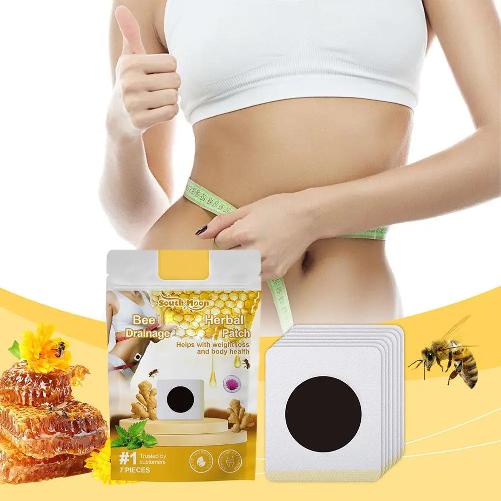 Bee Slimming Belly Button Patch Pure Natural Ingredient Eliminate Fat Absorb Excess To Mild Immediately To Easy Slim Down H2S5