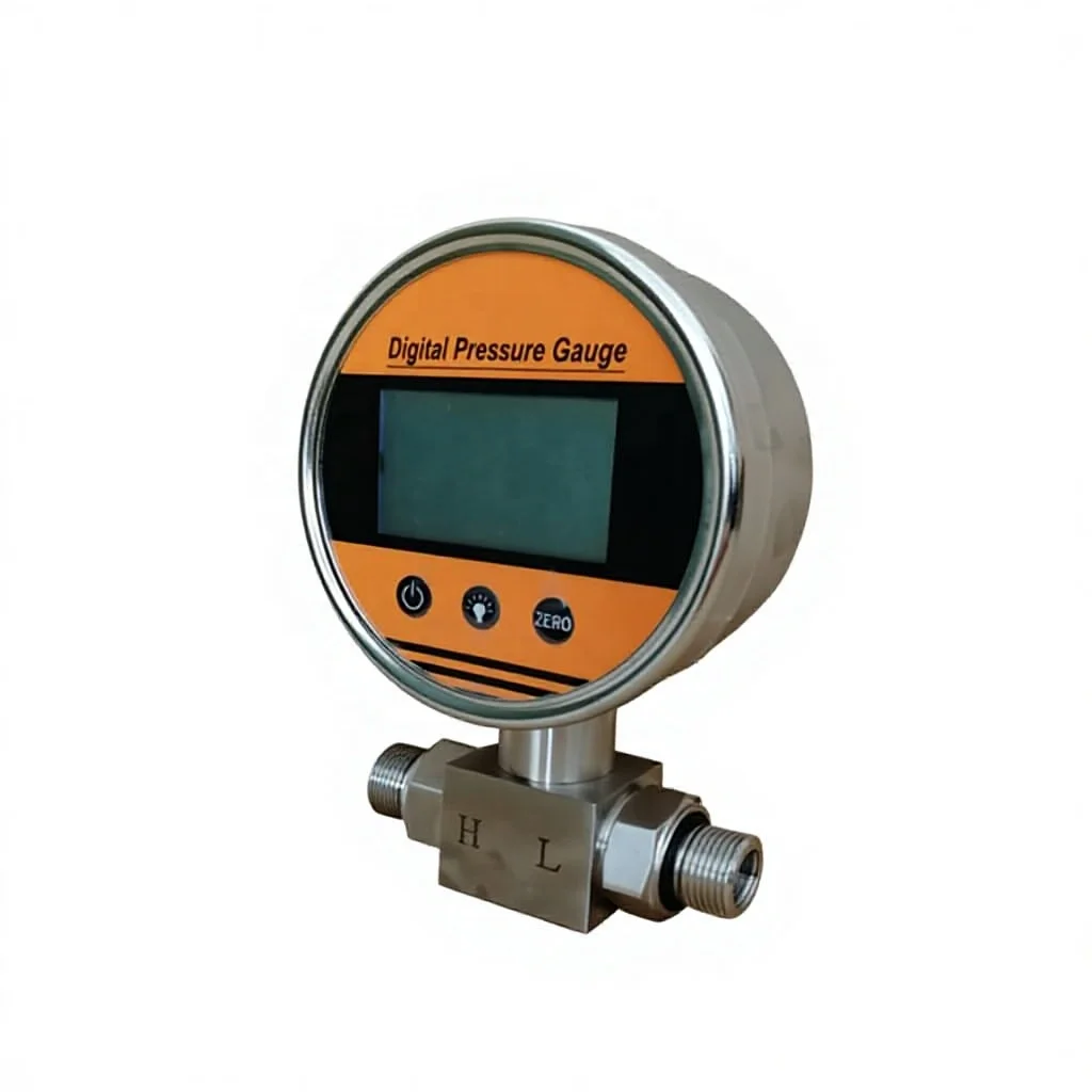 

Chemical SS304 Differential Pressure Digital Pressure Gauge Made in China