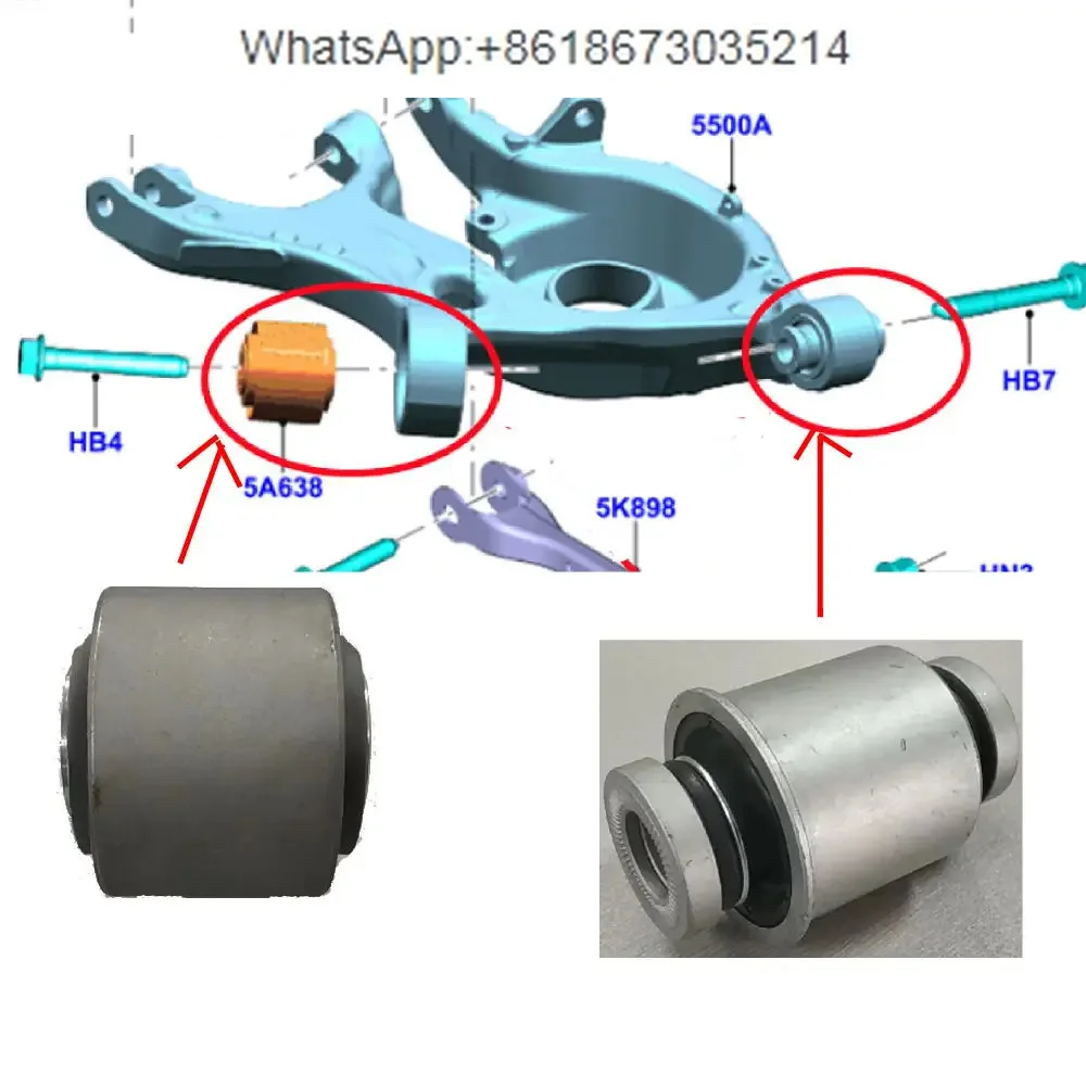 

FR3C3C270AA Suspension Rear - Bushing, Small Large