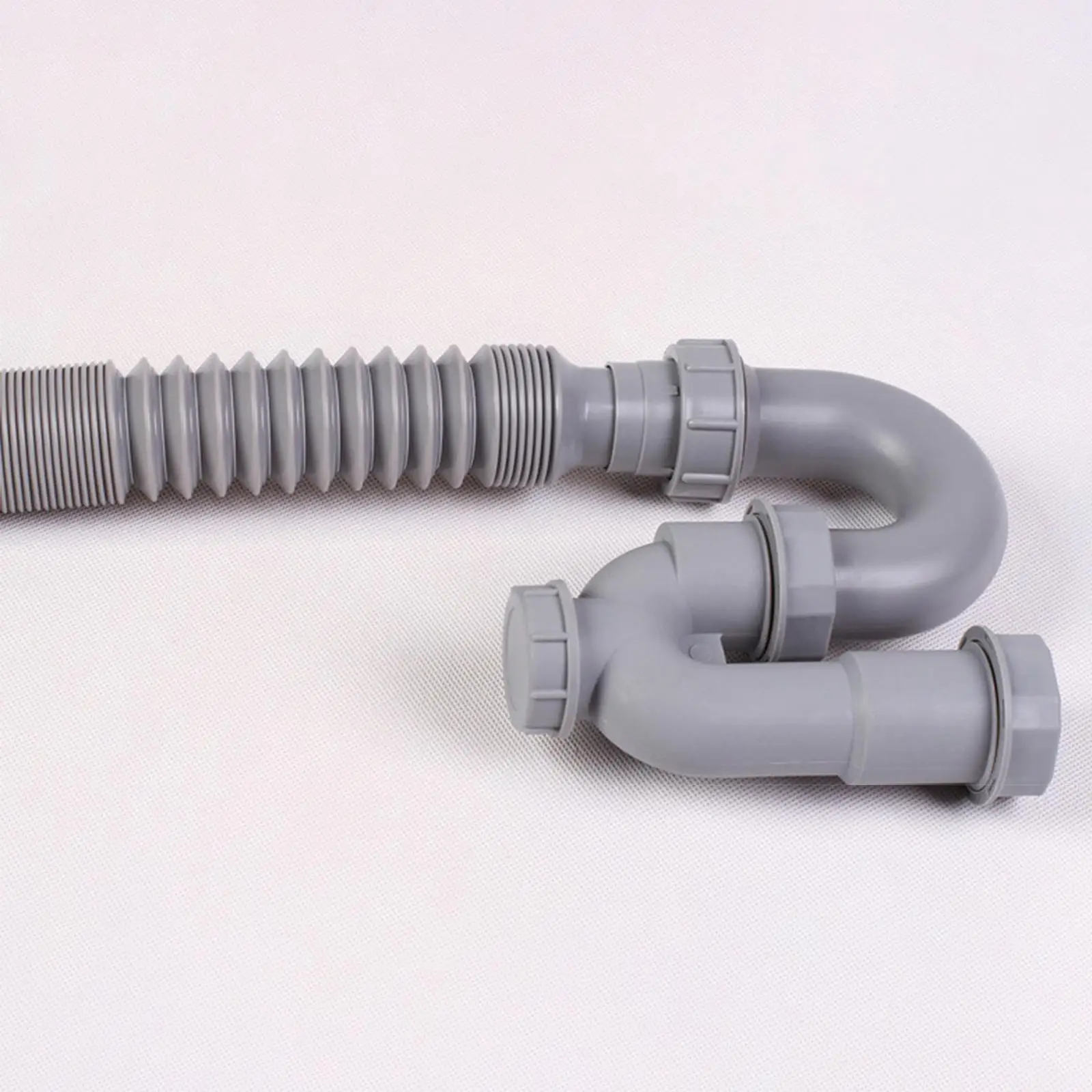 

Retractable Sink Drain Hose PP Material Flexible Pipe for Kitchen Sink Bathroom Bathtub Plumbing Accessories U Shape Elbow