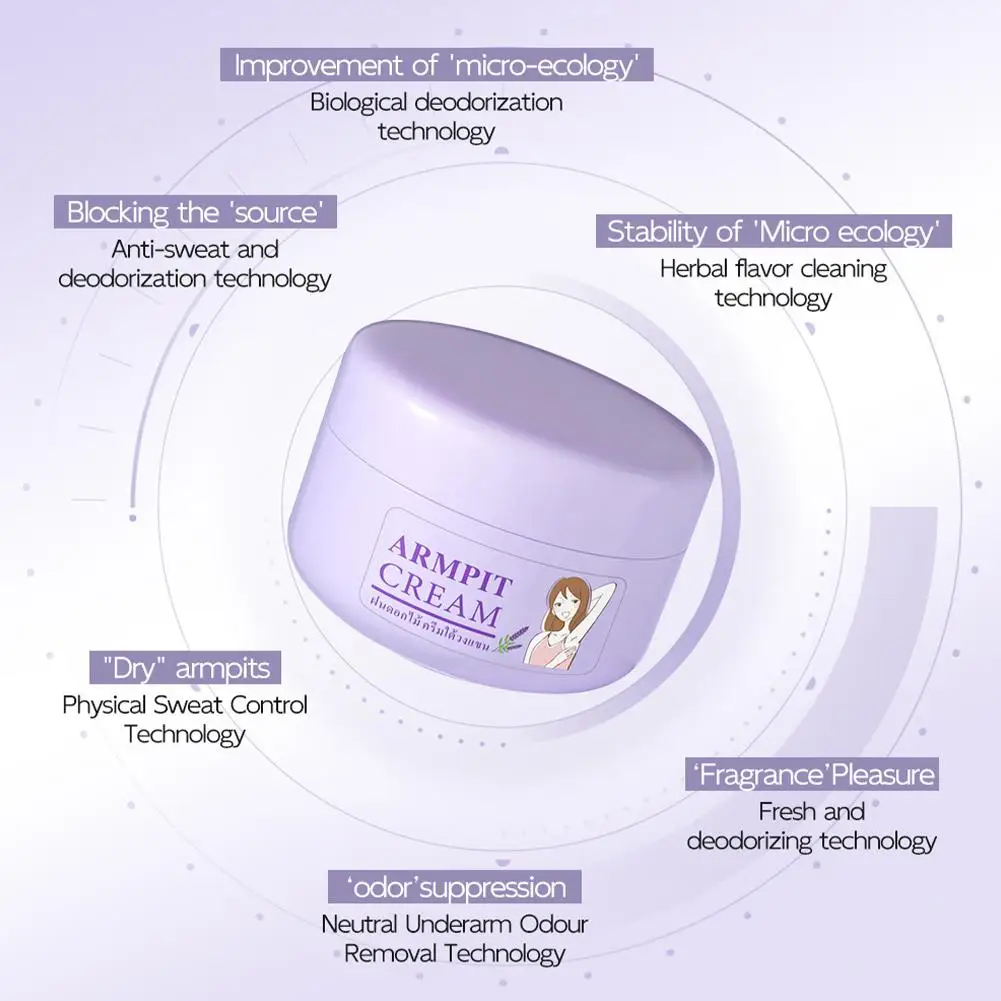 

20g Body Whitening Cream For Dark Skin Underarm Bleaching Armpit Lightening & Intimate Area Moisturizing Underarm Cream