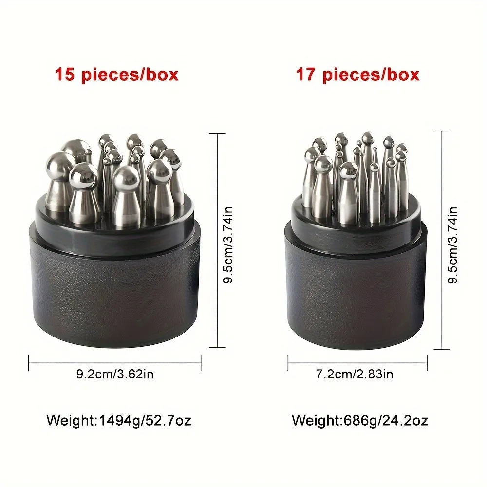 juego-de-15-17-piezas-de-cabezales-perforadores-redondos-para-joyeria-herramientas-de-conformado-de-metal-para-fabricacion-de-joyas-estampado-artesanal-acero-de-alta-calidad