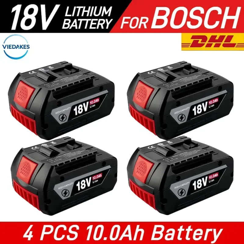 ? Snelle levering 18v 8000/10000mAh bateria voor bosch 18v elektrisch gereedschap GSR GDR GSB GDX GKS GWS GLL GOP ? met 2 jaar garantie ?