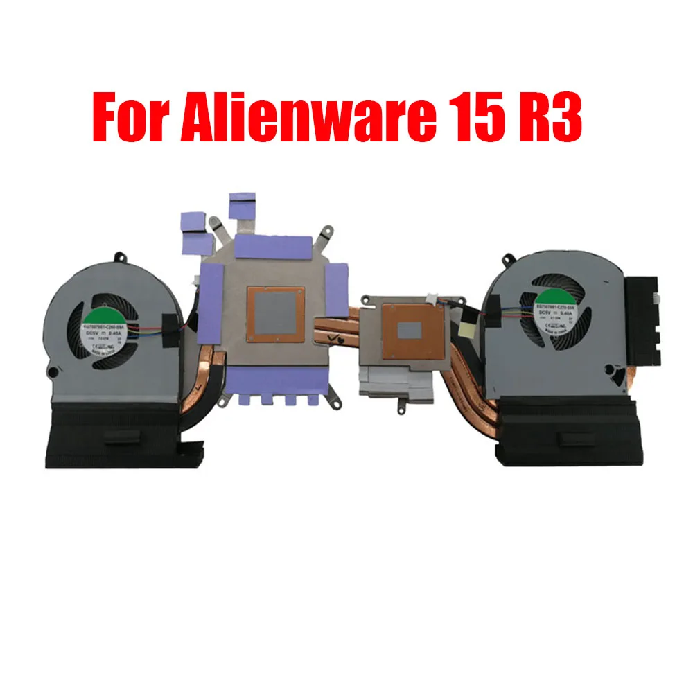 

Вентилятор радиатора процессора ноутбука для Alienware 15 R3 0K1W4D K1W4D AT1JM007SS0