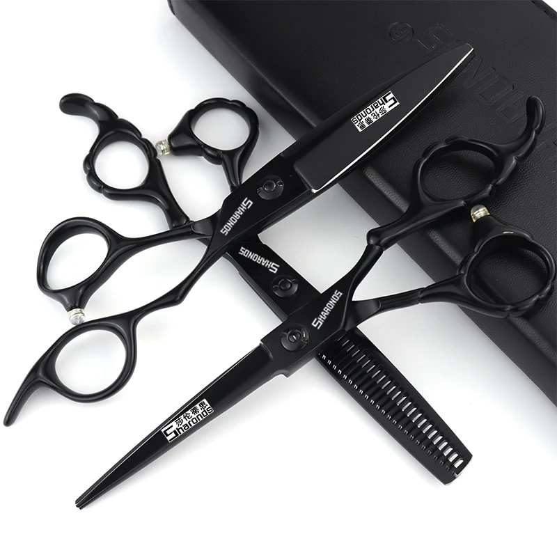 4.5/5.5/6-inch Japanese Seiko Barber Scissors, Flat Cutting Teeth Scissors, Thin Broken Hair Scissors, Special Barber Scissors