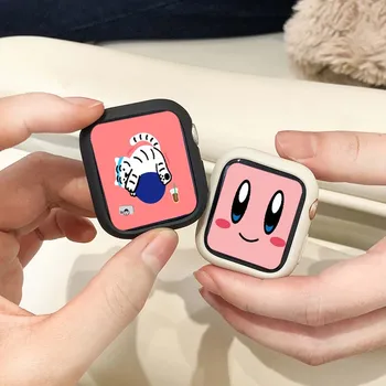 애플 워치용 캔디 실리콘 케이스, 보호대 iWatch 시리즈 9, 8, 7, 6 Se 범퍼, 46mm, 42mm, 41mm, 45mm, 49mm, 울트라 44mm, 40mm 커버 