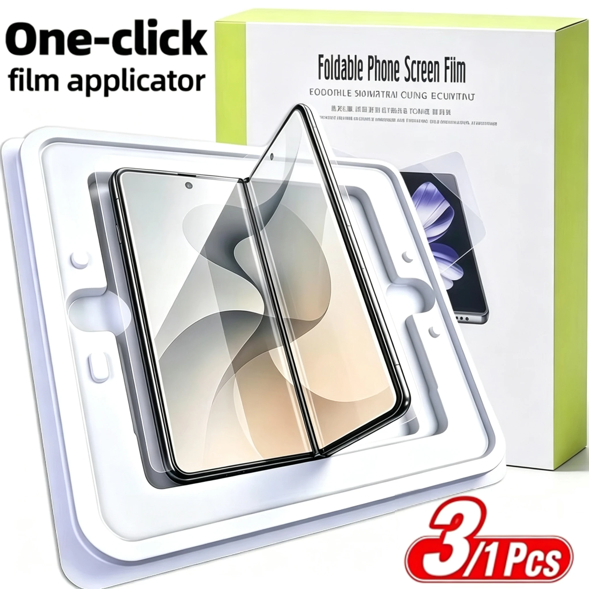 3/1PCS For Samsung Z Fold 8 7 8 Ultra Hydrogel Film Easy Install Screen Protector For Samsung Z Flip 8 7 6 Z Fold 6 5 Inner Film
