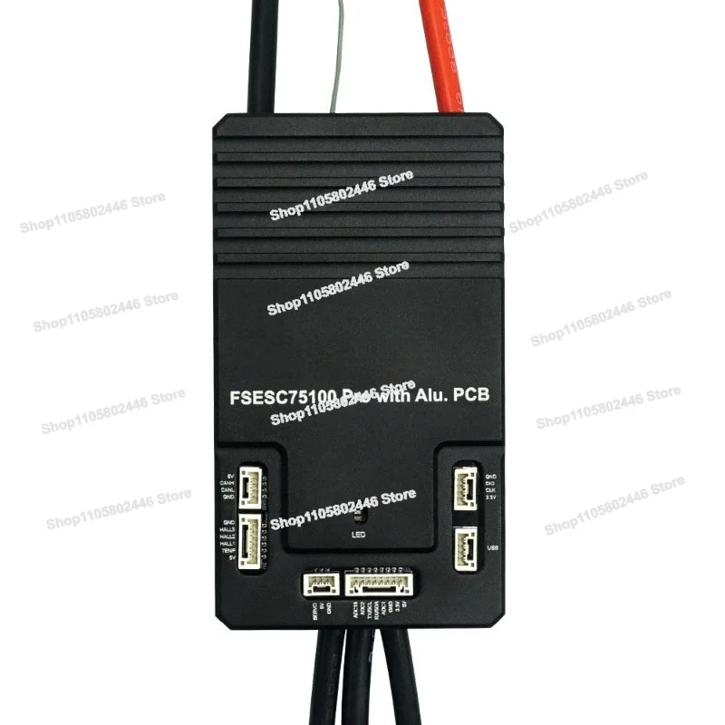Comes with Bluetooth 75100pro 4-20S 100A ESC Skateboard Robot Arm Control
