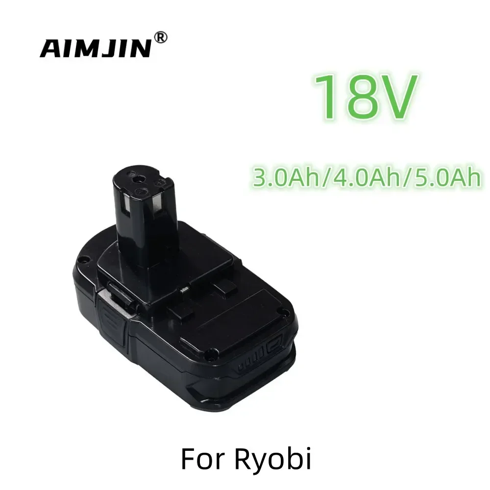 

For Ryobi 18V Lithium Battery For Ryobi One 18v Replacement Battery P108 P102 P103 P104 P105 P109 BPL1820 RB18L50 RB18L40