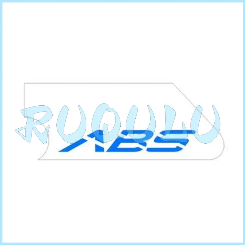 Zt350-r Front Fender Left / Right Sticker (bright Blue/abs/polymer/high Viscosity) 1210343-050000 / 1210343-051000 For Zontes