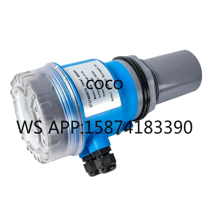 Industrial Acid Tank Ultrasonic Liquid Level Transmitter High Precision OEM Custom Ultrasonic Level Meter Sensor