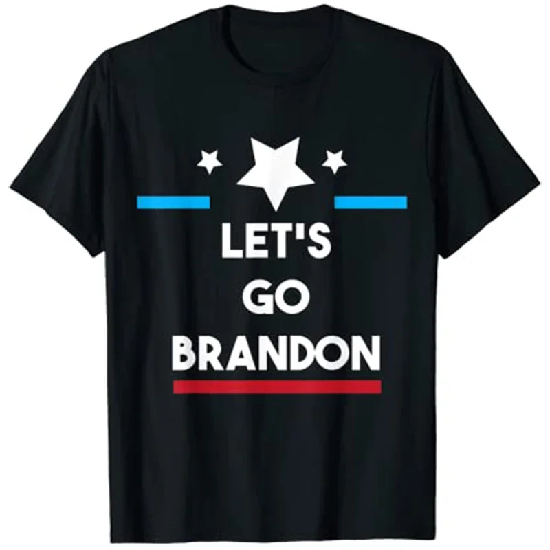 Let's Go Brandon Shirt Vintage US Flag T Shirt, Impeach Biden Tee Tops Men Clothing