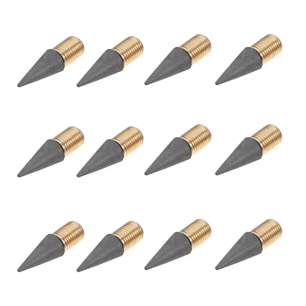 12 Pcs Gel Replacement Pencil Tip Mechanical Infinite Tips Black Sketching Nibs