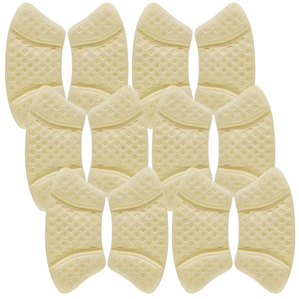 

6 Pairs Anti Drop Heel Protectors Women Shoe Pads Sponge Cushion Back Stickers Anti Wear Comfortable Heel Cushions For Big Shoes