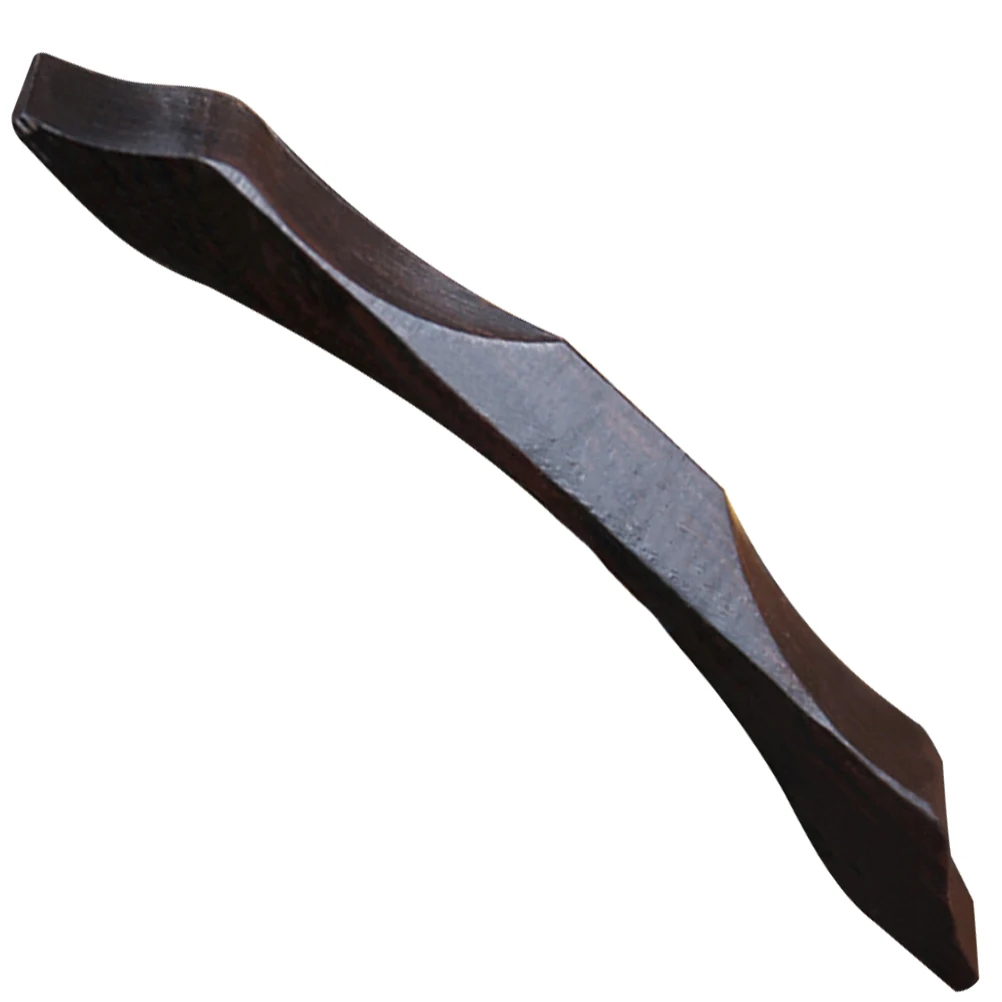 

Black Wood Erhu Mute Short Size Protect Reduce Volume Lightweight Beginner Practice Accessory Musical Instrument