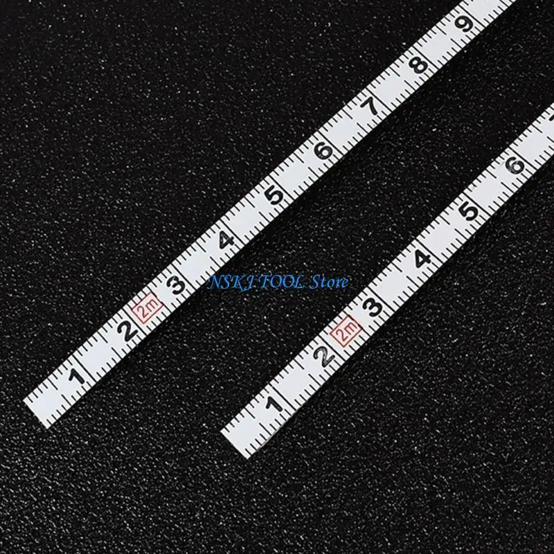 L8RC Steel Adhesive Tape Measure Scale Ruler Sticker Adhesive Measuring Tape