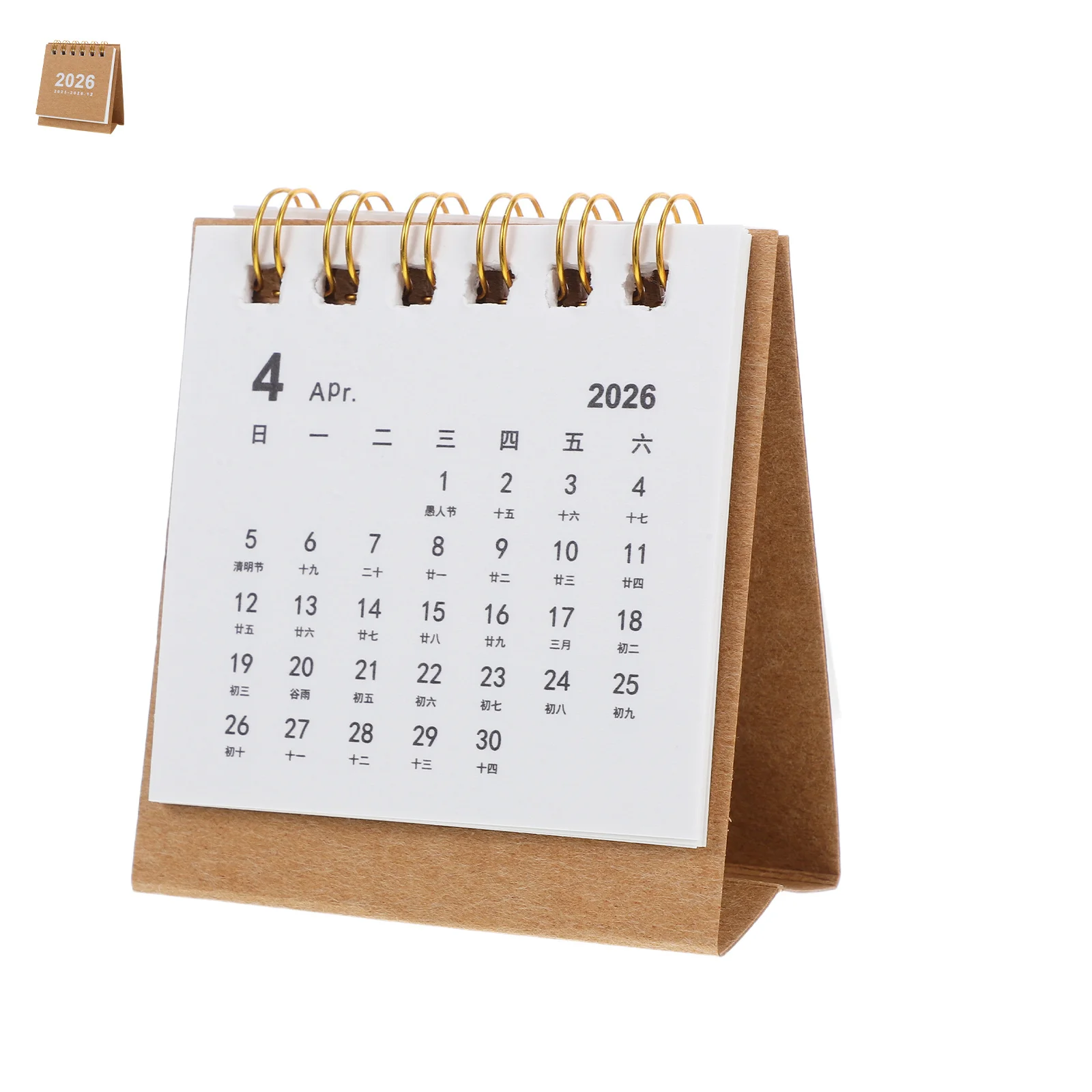 

Tear Off Mini Desk Calendar 2026 Minimalist Design Daily Task Tracking Portable Lightweight Paper Home Office School
