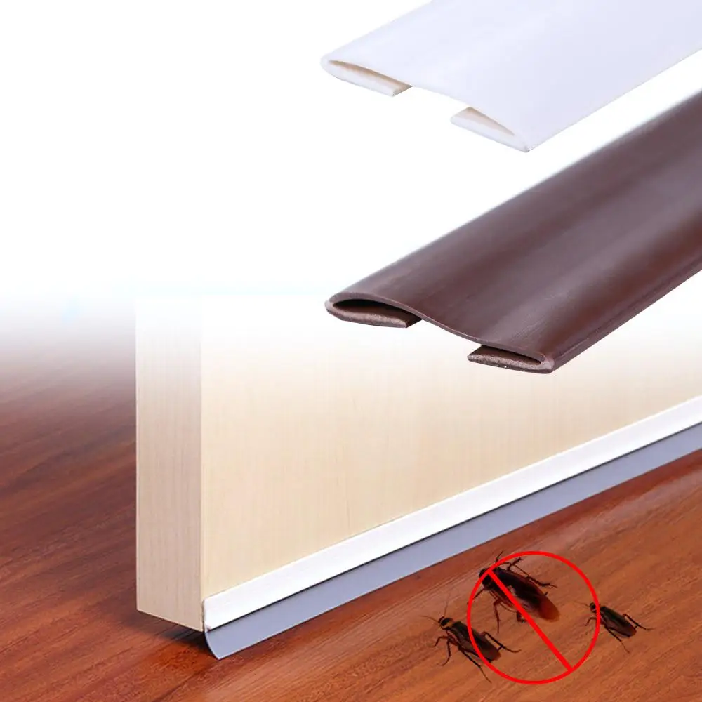 

Soft Dustproof Flexible Blocker Insulator Soundproof Strip Gap Sealing Strip Under Door Draft Stopper Prevent Windproof Plug